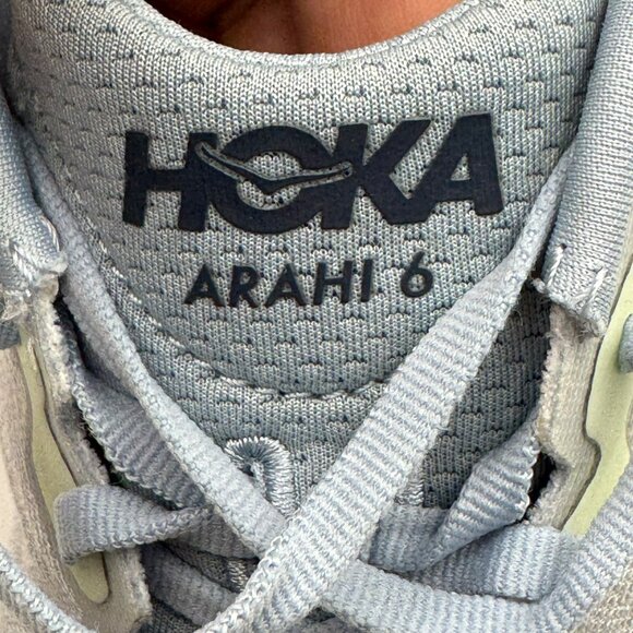 Hoka One One Arahi 6 Light Blue Womens Running Shoes Size 9B Stability - Picture 11 of 12